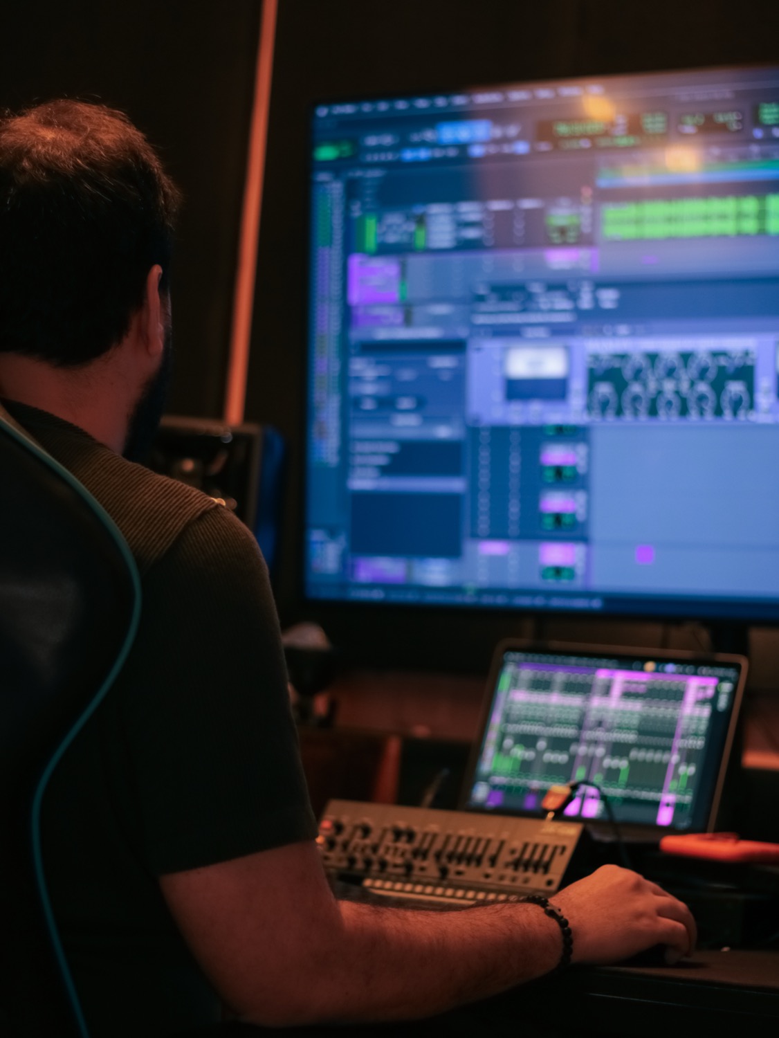 Produção musical em DAW no Fonse Estúdio como prova de processo